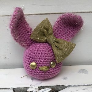 Crocheted rabbit